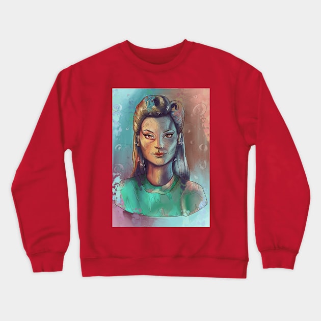 Women Retro Crewneck Sweatshirt by JessicaJaneAusten